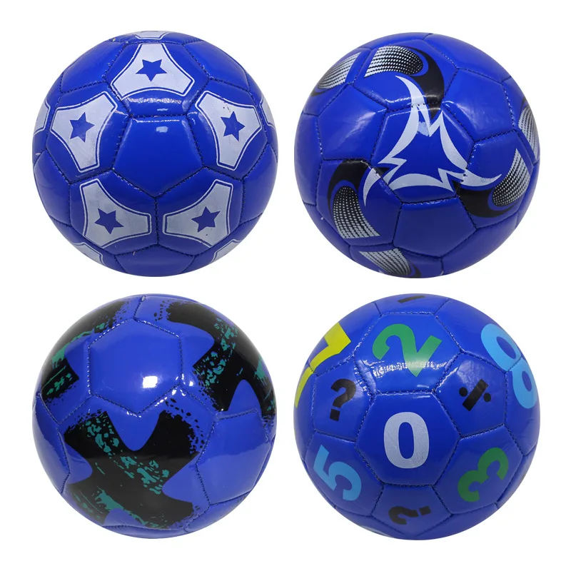 Cool Cartoon Professional Digital Print Soccer Ball Custom Logo Size 5 PVC Football For Kids and Students