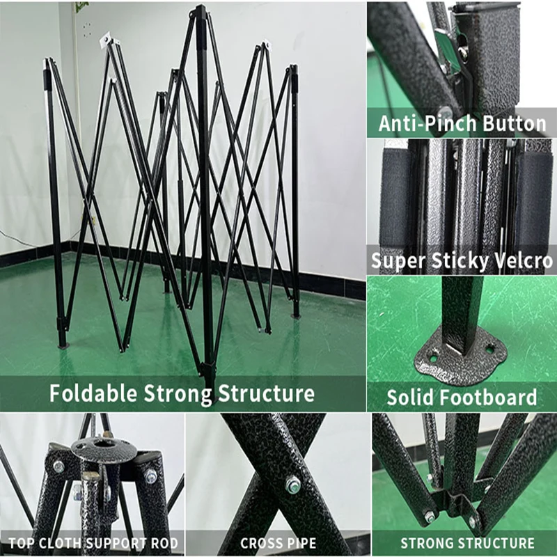STALLMASTER Wholesale 10x10 Glamping Party Tents Road Show Small Garden Tent Pergola Flea Market Tents