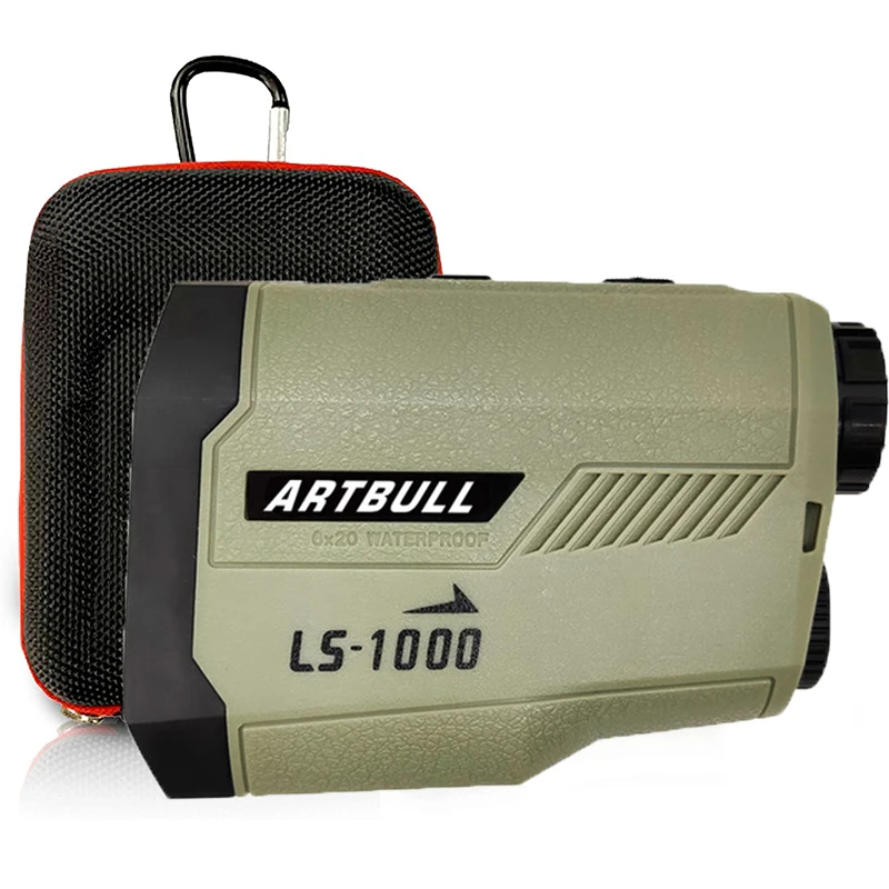 
ARTBULL telescope rangefinder 1000M Golf range finder for Hunting with Slope Flag-Lock slope pin Laser Distance meter 