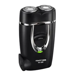 New Selling Wireless Shaver Two Heads Portable Man Electric Rechargeable Razor