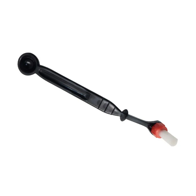 Bent Nylon Bristle Brush Coffee Machine Cleaning Brush for Semi Automatic Coffee Machine Coffee Grinders