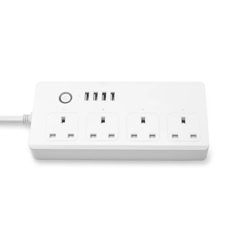 110V 240V tuya smart от перенапряжения переменного тока изготовленная на заказ промышленная розетка Великобритания Тип Поддержка Google assistant голосовой связи