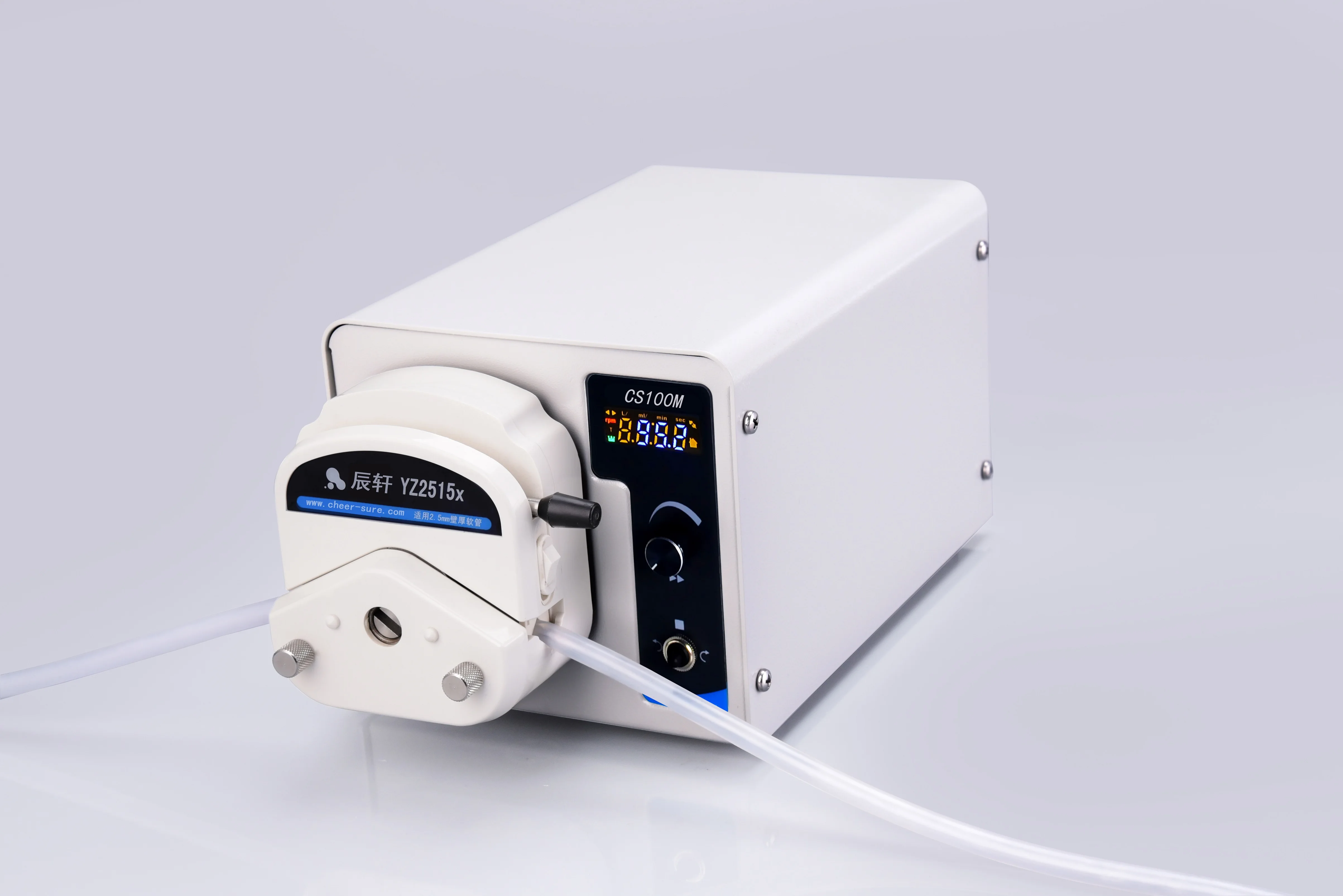 Laboratory Chemical Dosing Liquid Transfer Food Grade Speed Adjustable peristaltic pump