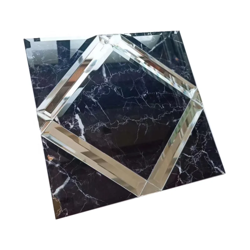 4mm 5mm Decorative Stone Mosaic Mirror Glass Tiles Bathroom With Premium Quality for Interior Design and Exterior Decoration