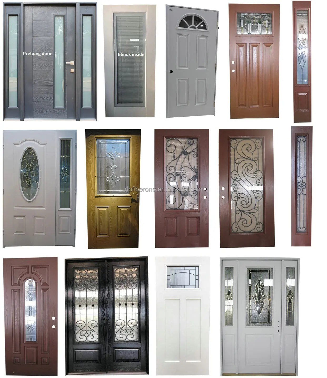 Shanghai Dofiberone UK US standard frp grp fiberglass smc door skin