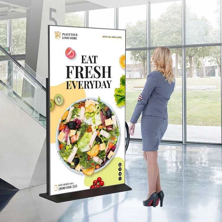 Cheap Price 75 86 Inch Ultra Slim Indoor 3G 4G Wifi Totem Display Screen Vertical Screen