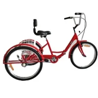 new 16 20 24 inch elderly vegetable basket adult tricycle