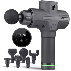 2022 Новое поступление 2500 мАч литиевая батарея 30 скоростей Портативный Массажный пистолет Мощный дешевый китайский массажный пистолет на заказ для Atheletes