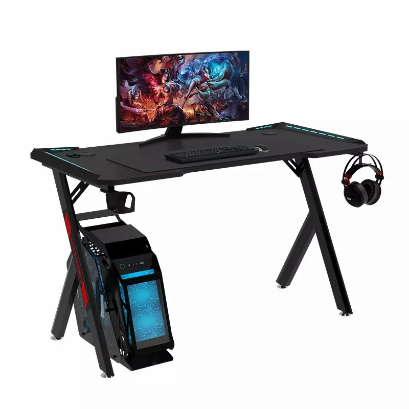 Custom Computer Game Desk 120cm 140cm PC Gaming Table