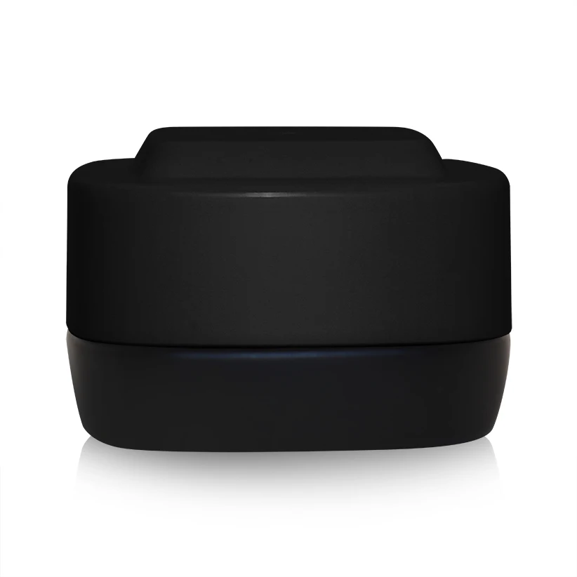 High quality 3 5 7 9 gram Premium black opening childproof calyx 4ml square concentrate containers glass jar