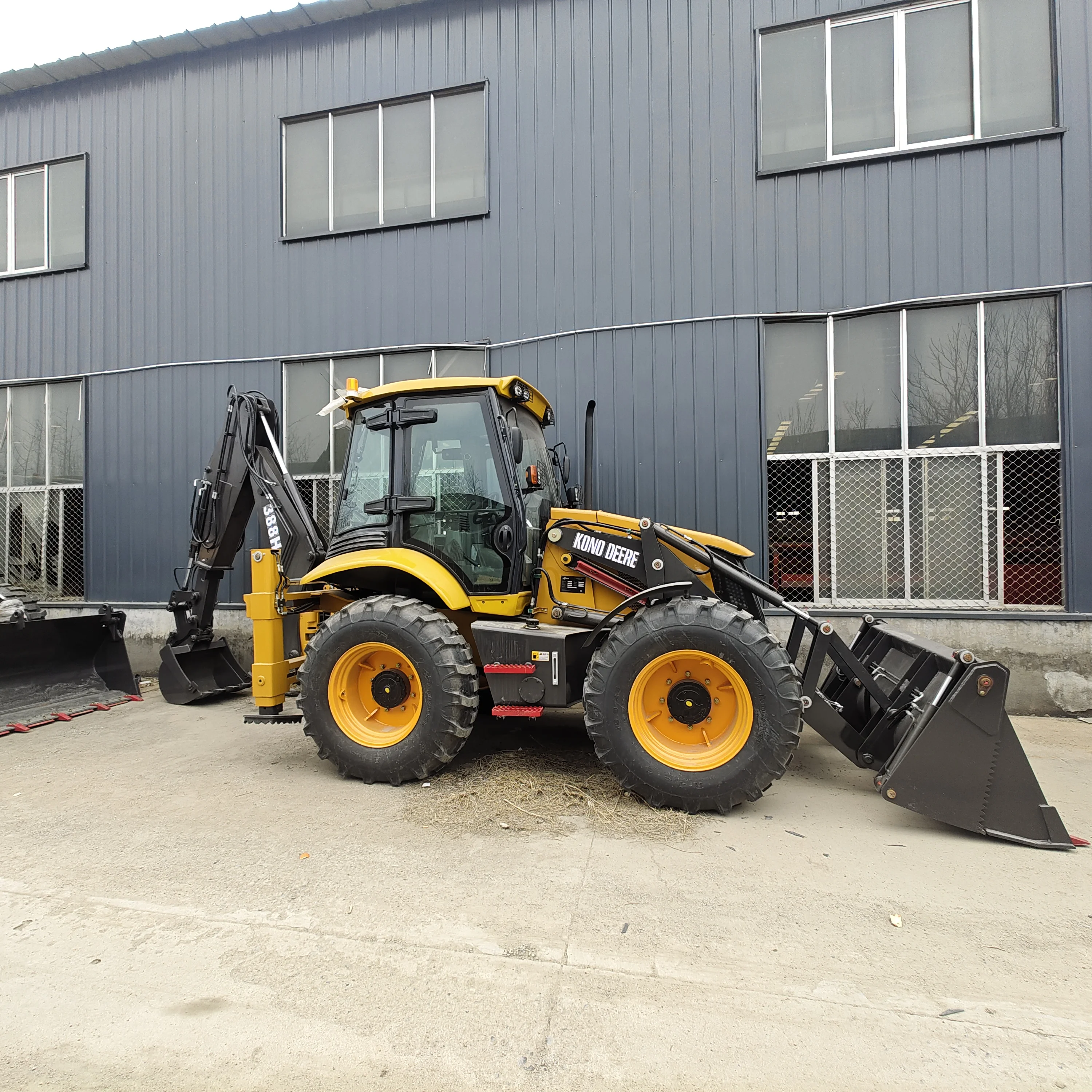 China small 4ton 5t 6t 7t  wheel loader D40 front end loader with ce for sale