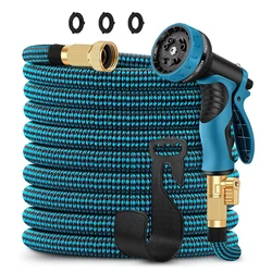 factory Wholesale Durable 25ft 50ft 100ft latex Watering retractable water Garden Hose