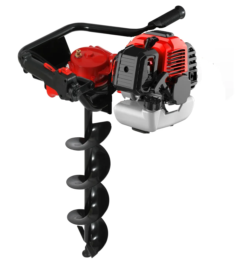 new engine 100 150 200mm drills earth auger 52cc