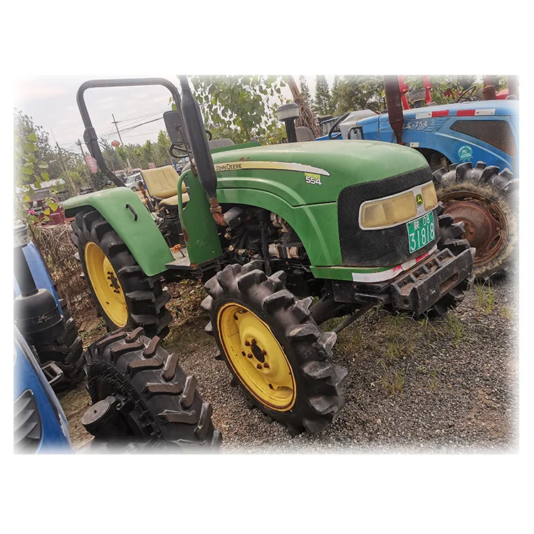Американские б/у тракторы для сельского хозяйства, трактор John Deere 55hp 70hp 80hp 90hp, японский трактор Kubota б/у 4wd