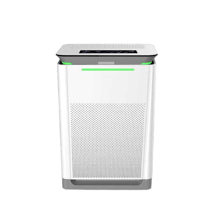 Portable Smart HEPA Air Purifier Humidifier with UV Lamp Ozone Generator Electric Home Humidity Controller for Household Use