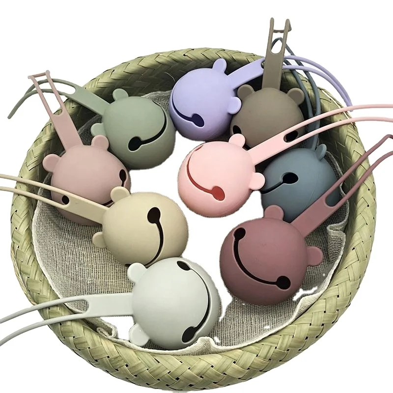 Food Grade Pacifier Clip Holder Case Box Safe And Health Silicone Baby Pacifier Holder