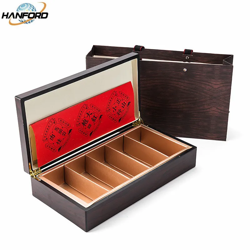 Wholesale Customizable Rectangle Wooden Antique Gift Tea Storage Box Jewelry Box