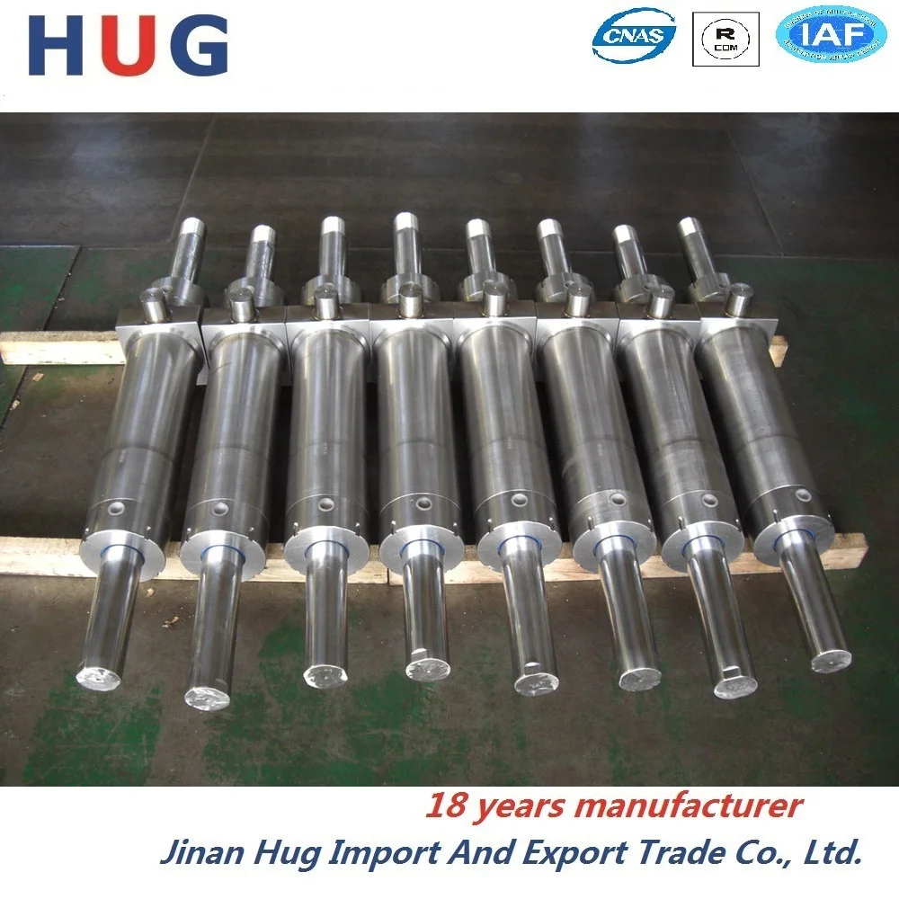 Manufacturer double acting hydraulic steering cylinder system for tractor