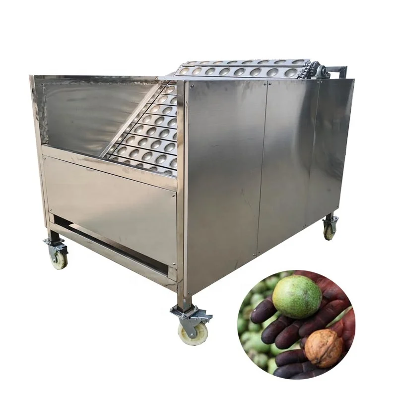 Stainless Steel 304 Walnut Sheller Peeling Machine Price, Industrial walnut dehusking hulling shelled removers machines