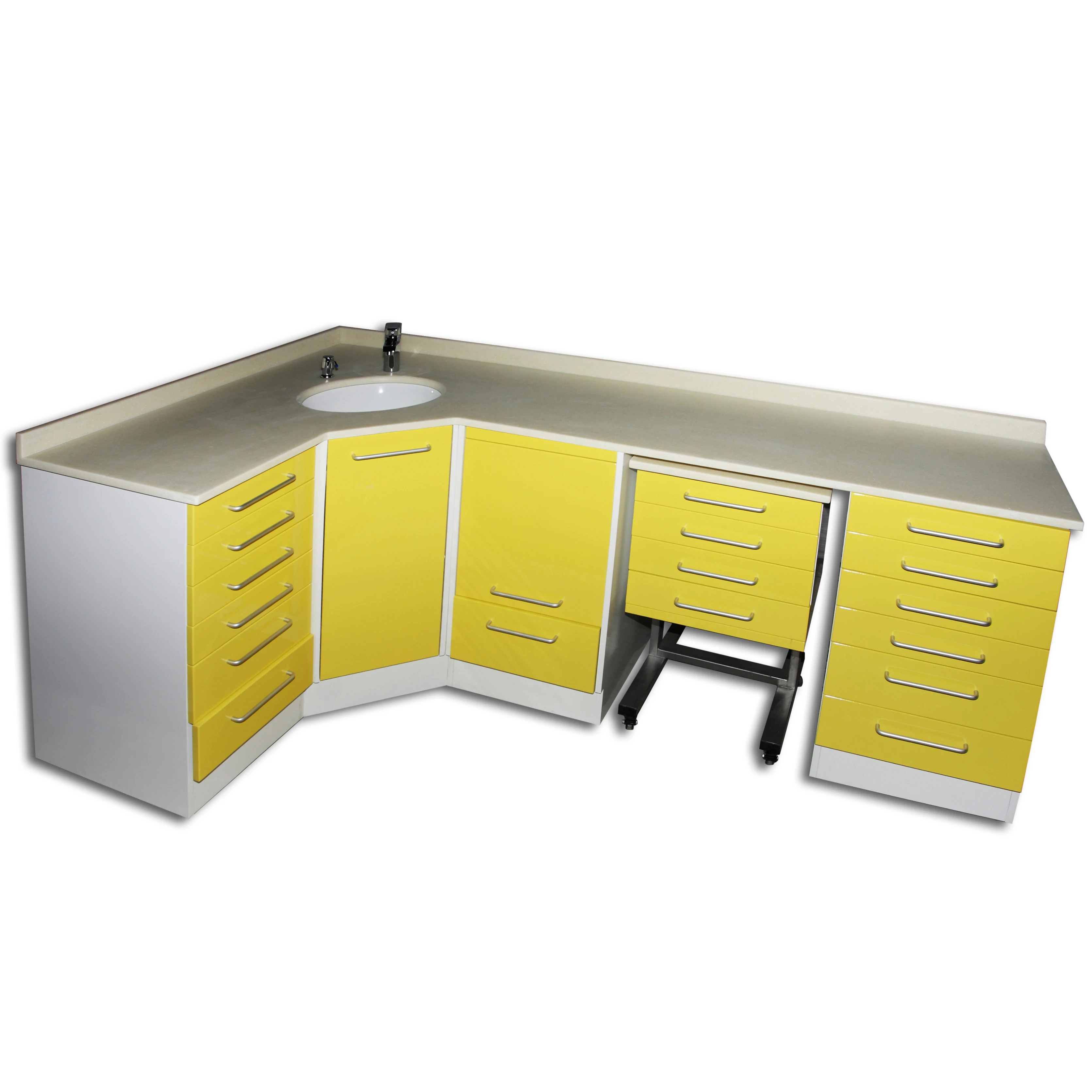 Full Furniture Metal Material Design Modern Equipments Modular Clinic Furniture Dental Wall Medecine Cabinets With Drawers