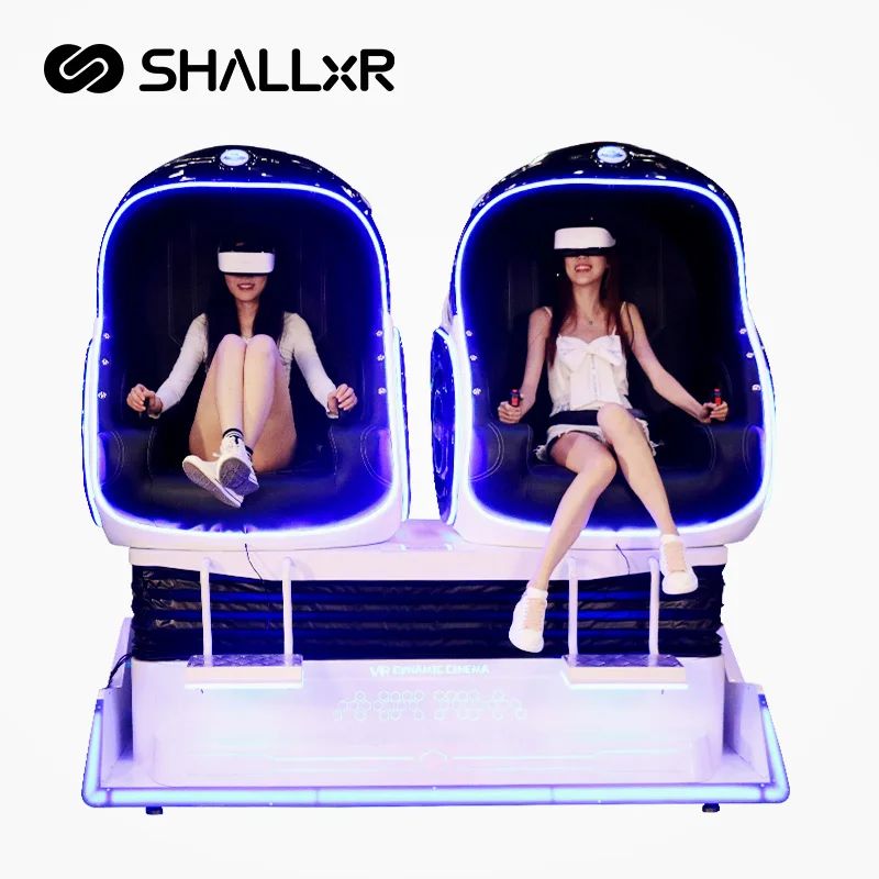 Free Shipping ShallxR Entertainment games console horror movie 360 VR motion ride 9D Cinema Simulator For Sale