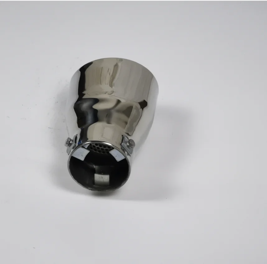 Car decoration stainless steel oval exhaust pipe stainless for 09 mustang v6 exhaust pipe