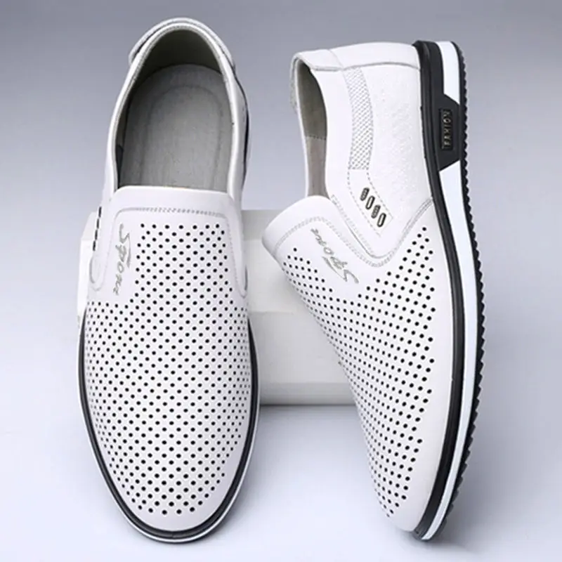 New model genuine leather mens casual dress shoes Low price Wholesale factory shoes