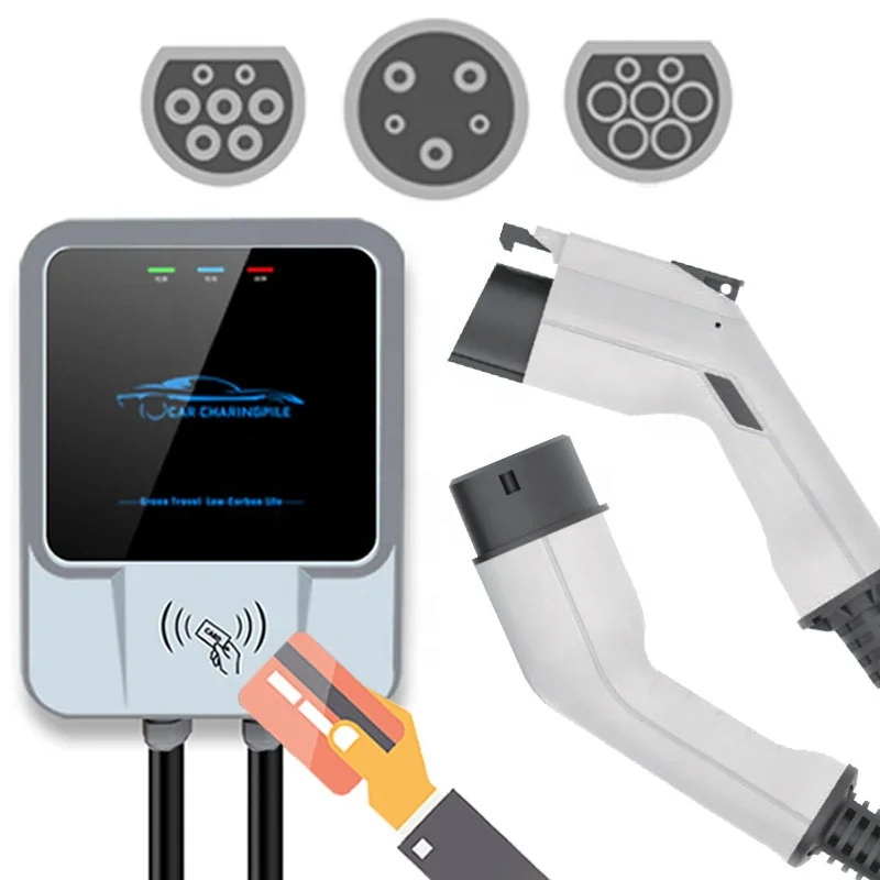 Mazda MX-30 Electric Crossover EV Charging Station 22KW EV Charger Home 32 Amp 3ph EVSE Wallbox 32A 7KW 11KW 32 a 22 KW OEM W3R