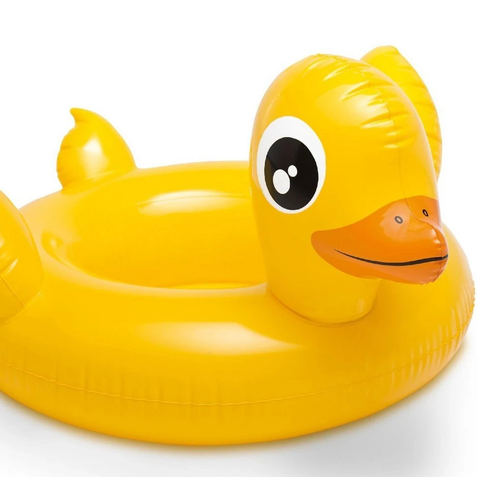 Intex See-Me-Sit inflatable snail duck swim ring pool float