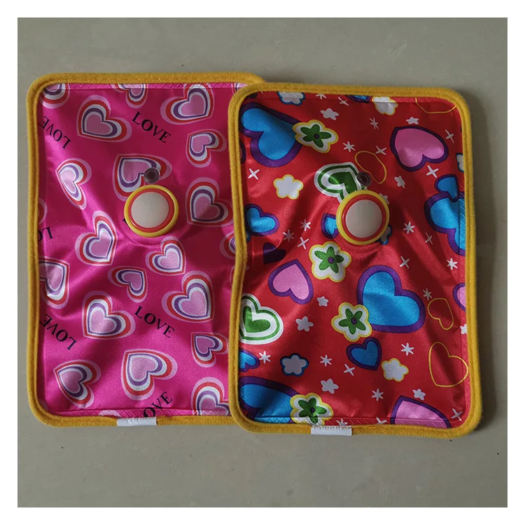 Soft comfortable furry reusable hand warmer rechargeable electric hot water bag