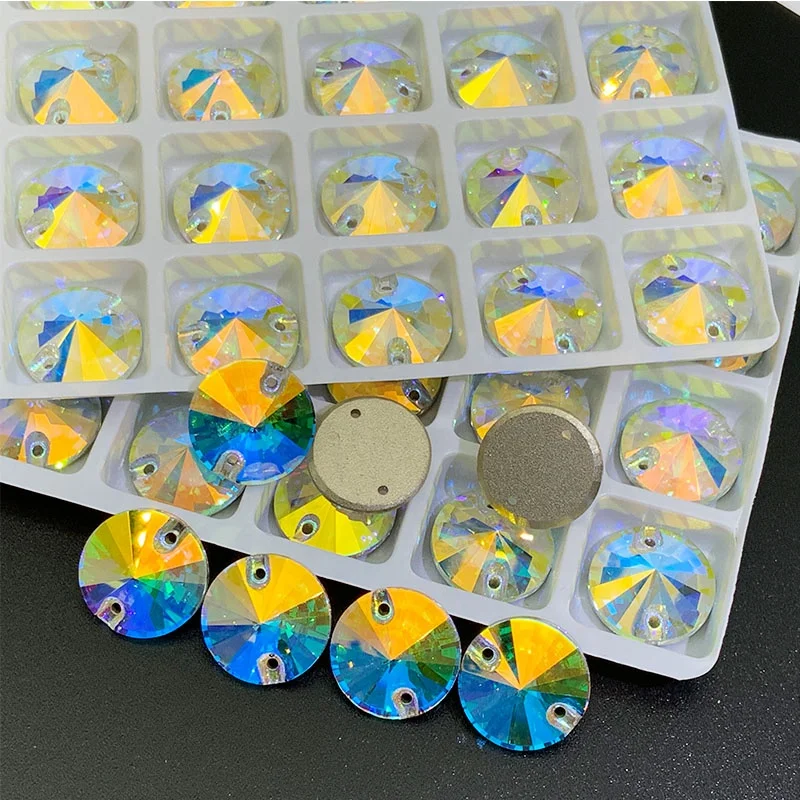 Hot sale sew on crystal ab rhinestone for dance clothes