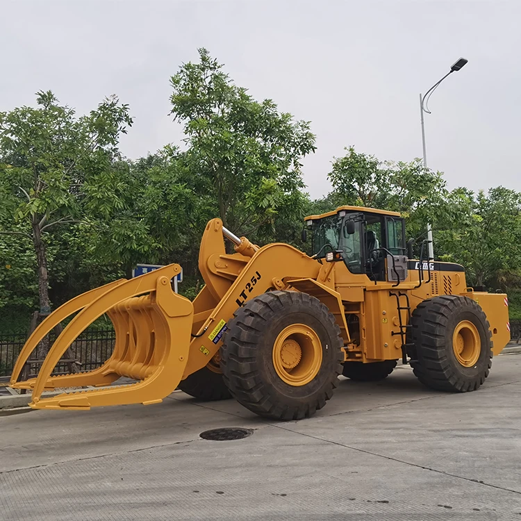 China brand new log loader 12ton 18t 25t wood grappler log loader with 16s cycling time log loader