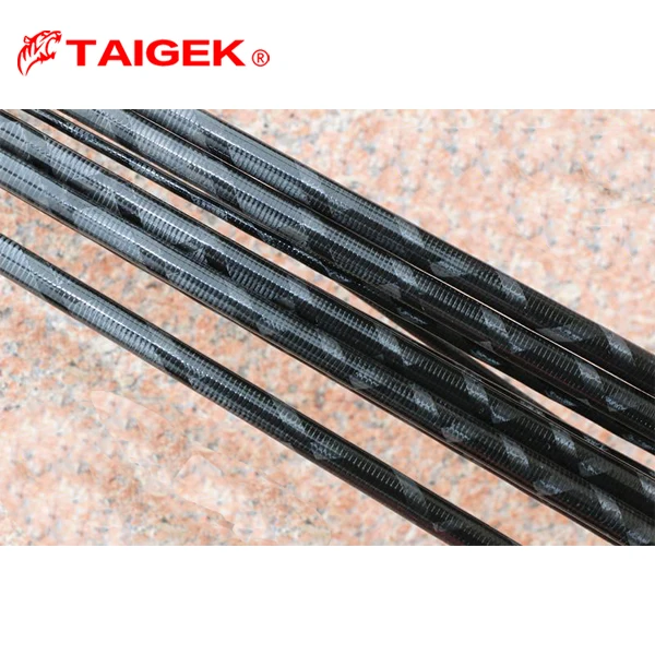 TAIGEK 2.1m 2section Carbon Blank L ML M MH Fishing Rod Blank DIY Trout Bass carp spinning casting lure Rod Building Repair