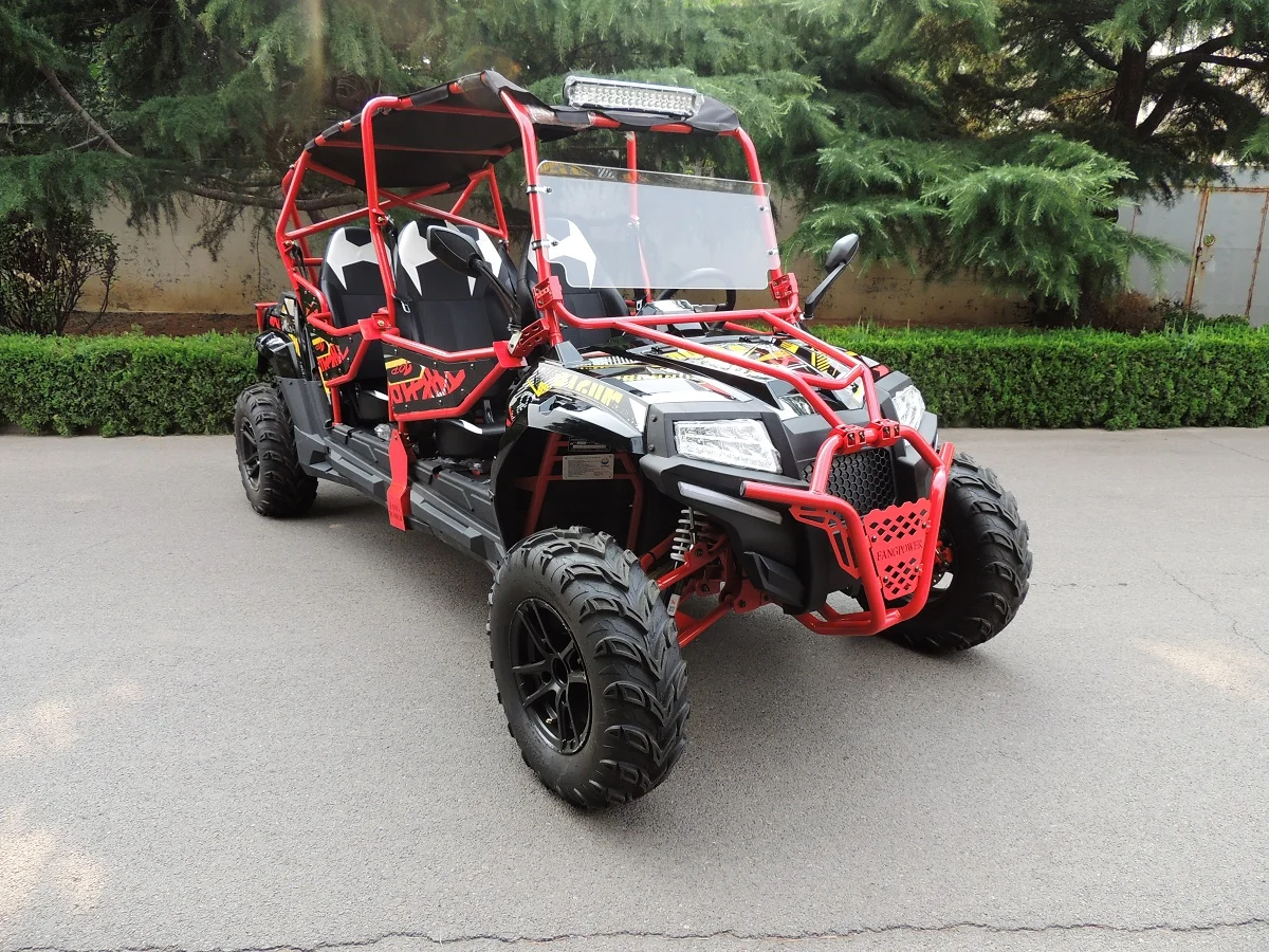 Hot selling 4 seat UTV 400CC side by side  go cart  4 wheel utility task vehicle