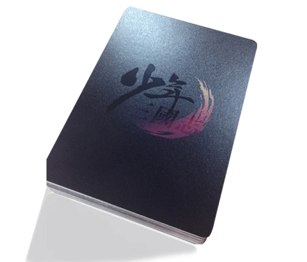 black matt game cards