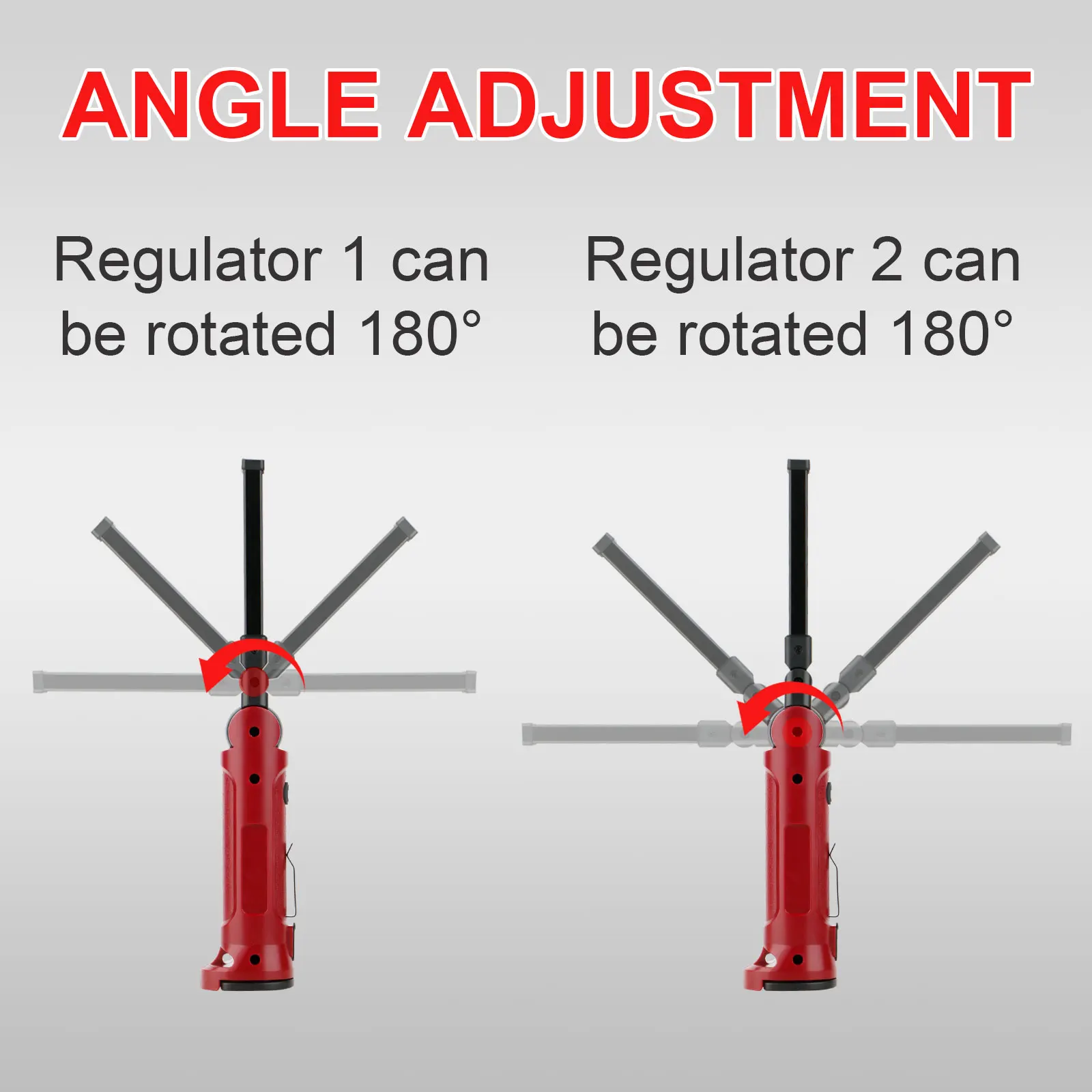 Multi-function Portable LED USB Rechargeable Flashlight Torch Folded COB Magnetic Hook Work Light Lamp For Outdoor Car Repair