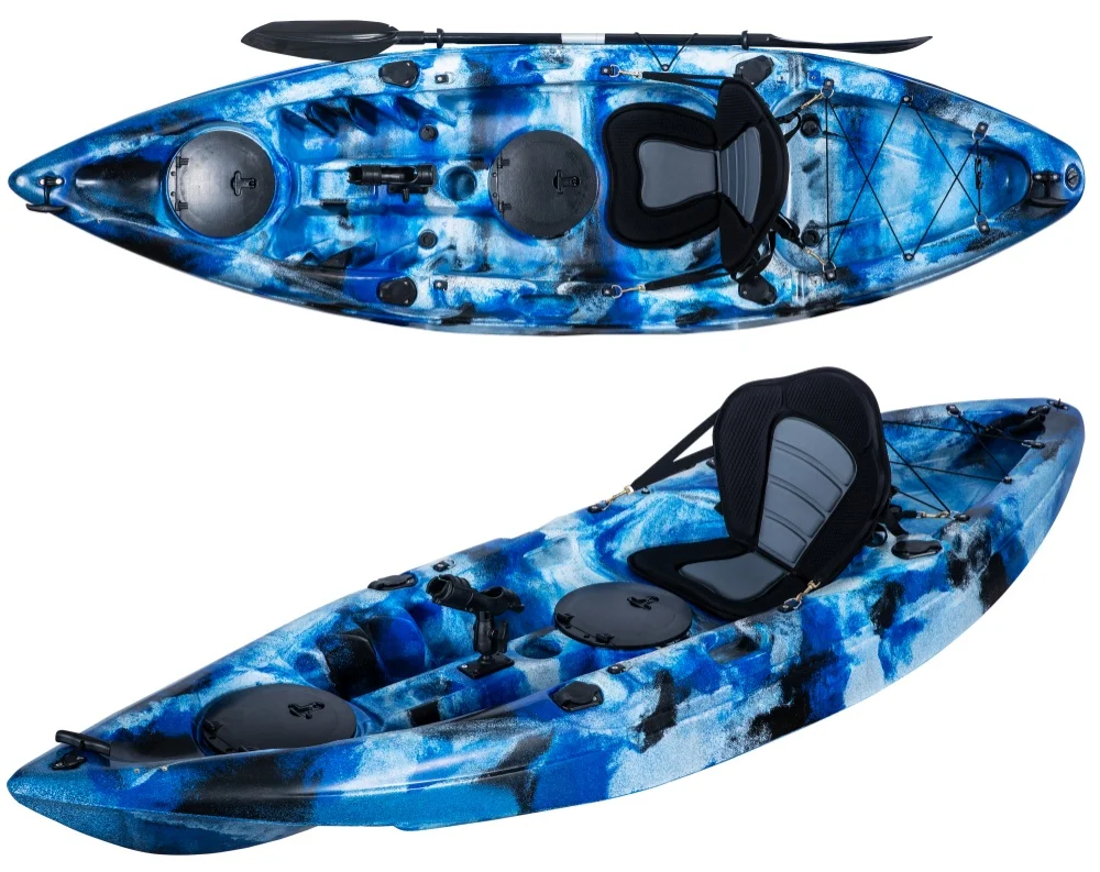 9FT lightweight Rowing Boats Fishing Kayak Wholesale With Good Stability