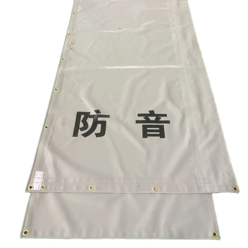 PVC laminated tent tarpaulin for cover parking / garage sheds soundproof tarpaulin cloth