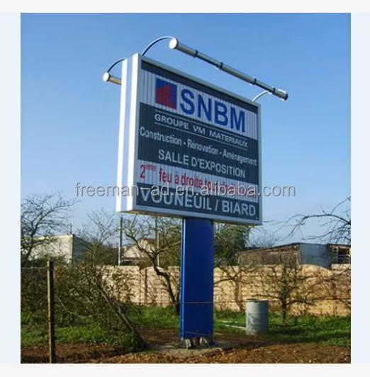 Best Quality Outdoor Advertising Trivision Billboard Advertising Structure Design