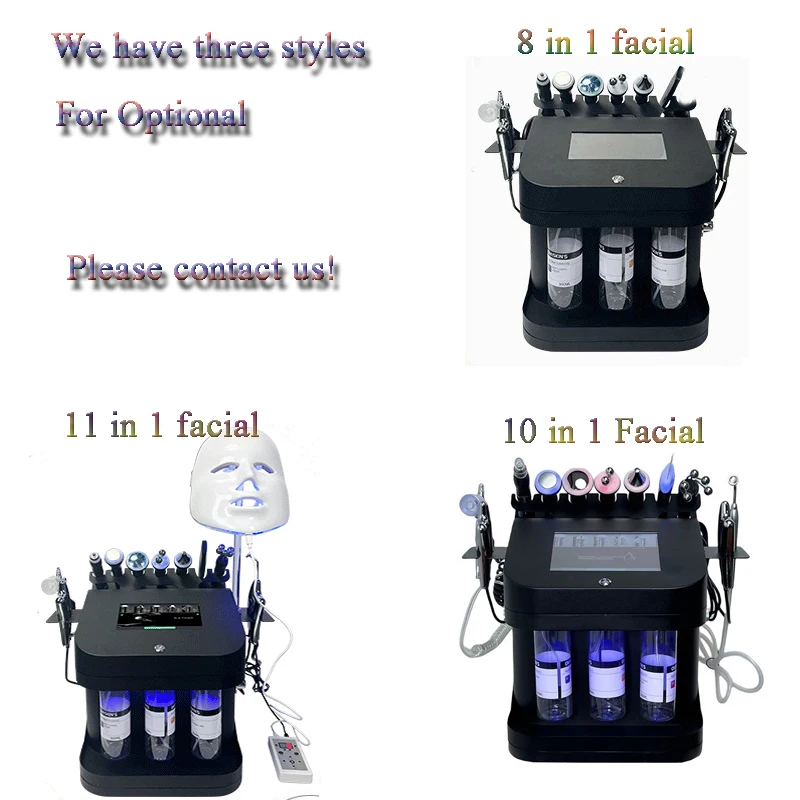 Good Choice Hydra Oxygen Facial Spa Equipment Esthetician 10 In 1 Professional Hydra Microdermabrasion Bubble Beauty Machine