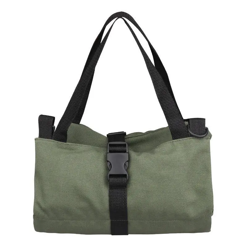 High Quality Multi-Function Outdoor Roll-Up Tool Bag with Heavy Duty Canvas Tool Bag Veto Tools Bucket Bag