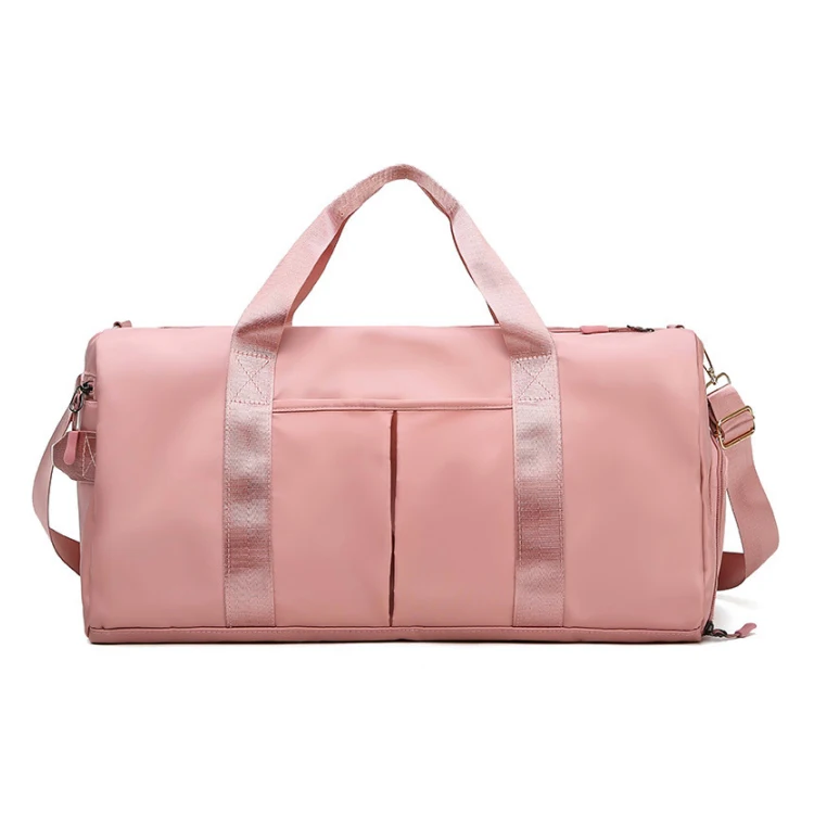 
wholesale lightweight high quality duffle bag high capacity women sports duffle gym bags with sneaker compartments 