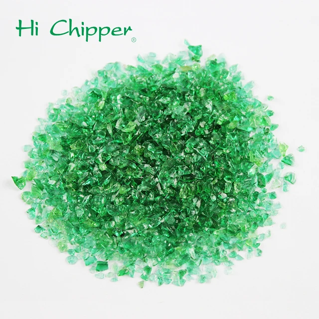 3-6mm Crushed Clear Glass Chips for Terrazzo Floor Decoration