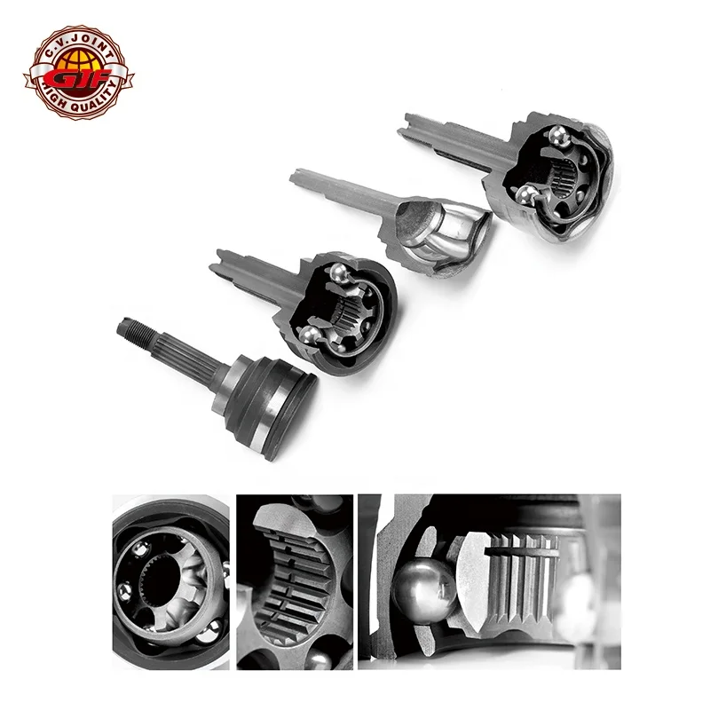 GJF front axle cv joint for honda Crosstour 2.4 Accord CL CU 02-12 HO-3-570 cv joint manufacturers