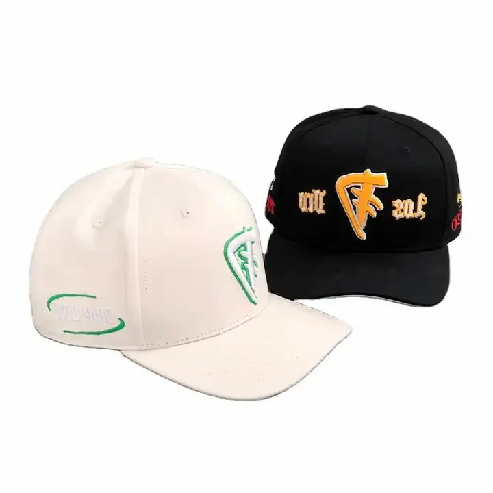 cotton 6 panel baseball cap custom embroidery logo baseball cap 6 panel cotton black caps for men