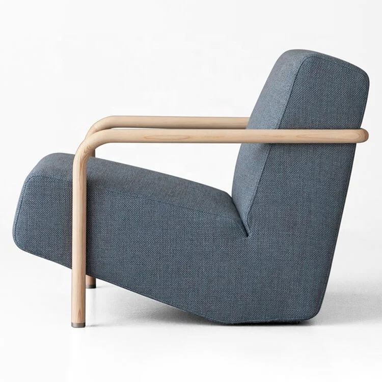 SCIHOME OEM Customized Living Room Fabric Simple Modern Lounge Single Sofa Chair