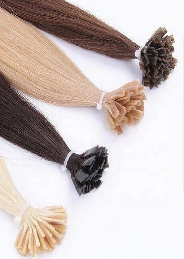 Wholesale U/i/v/flat Tip100% Human Hair Remy Hair Extensions Vietnam Blonde Color