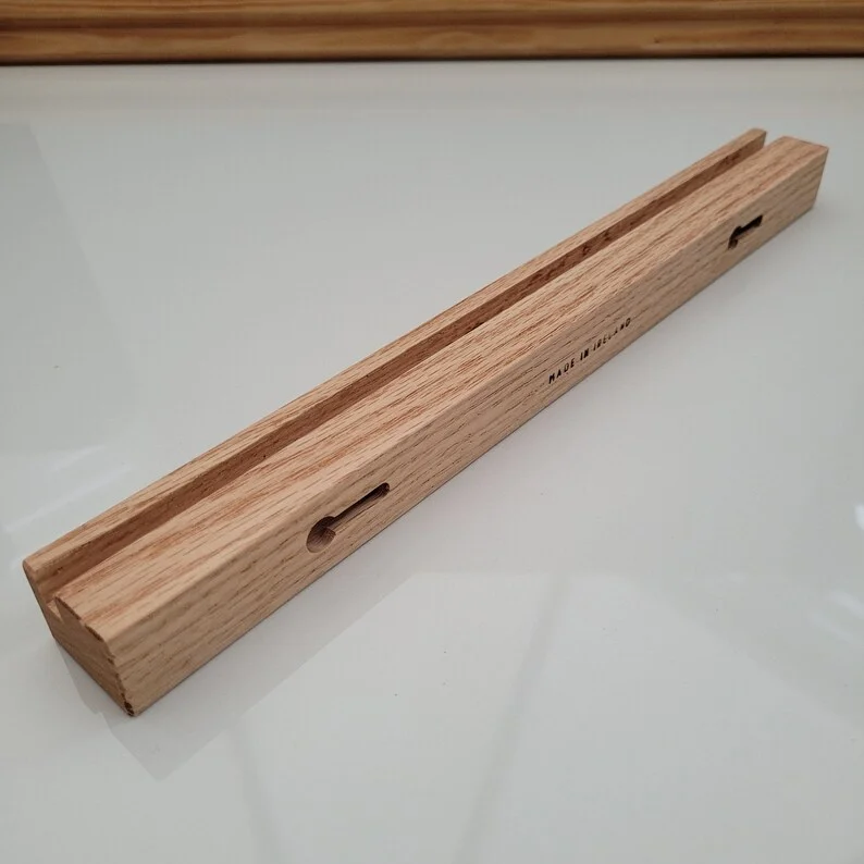 Mountable Now Playing Holder floating modern record player wall mount espresso storage wood vinyl record shelf