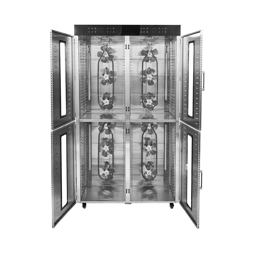 Digital Display Electric Fast Heating Element For Food Dehydrator 80 / 96 Trays Pepper Dehydrator Machine