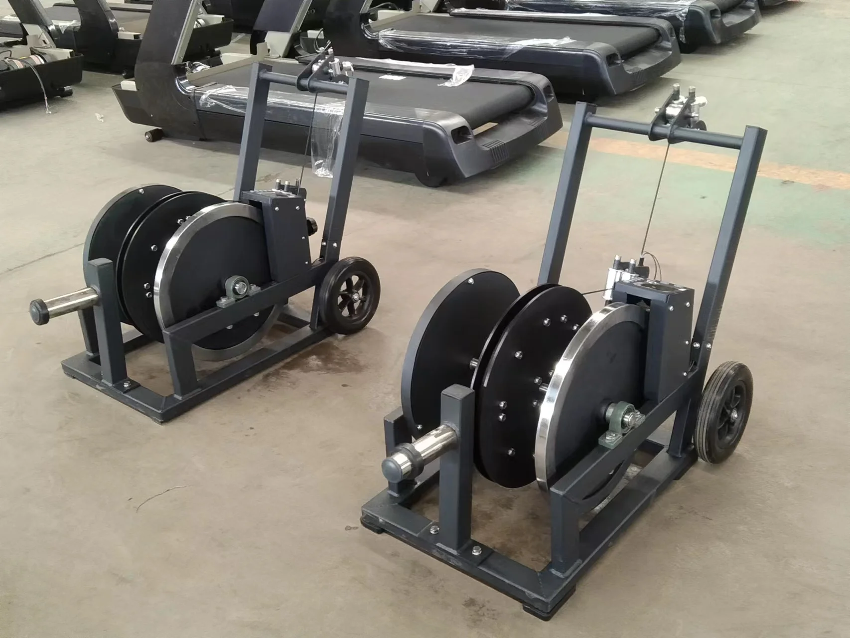 Resistance training cardio strength machine for endurance explosive power training